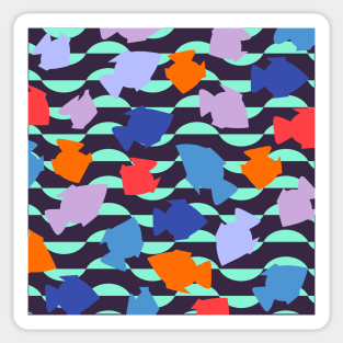 Colorful fish Sticker